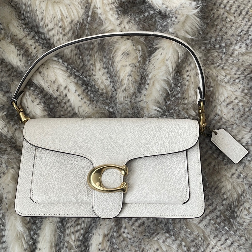 Coach Tabby Shoulder Bag 26 - Chalk